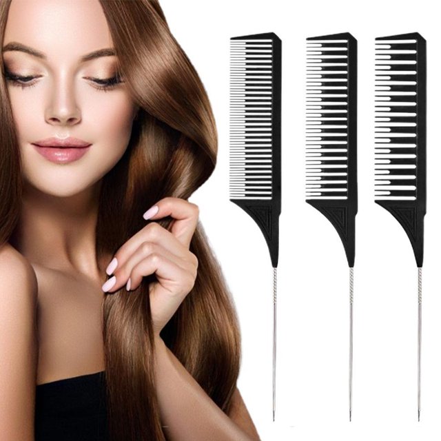 Peine para teñir el cabello, peine para peinar el cabello, para peluquería, barbería, hogar