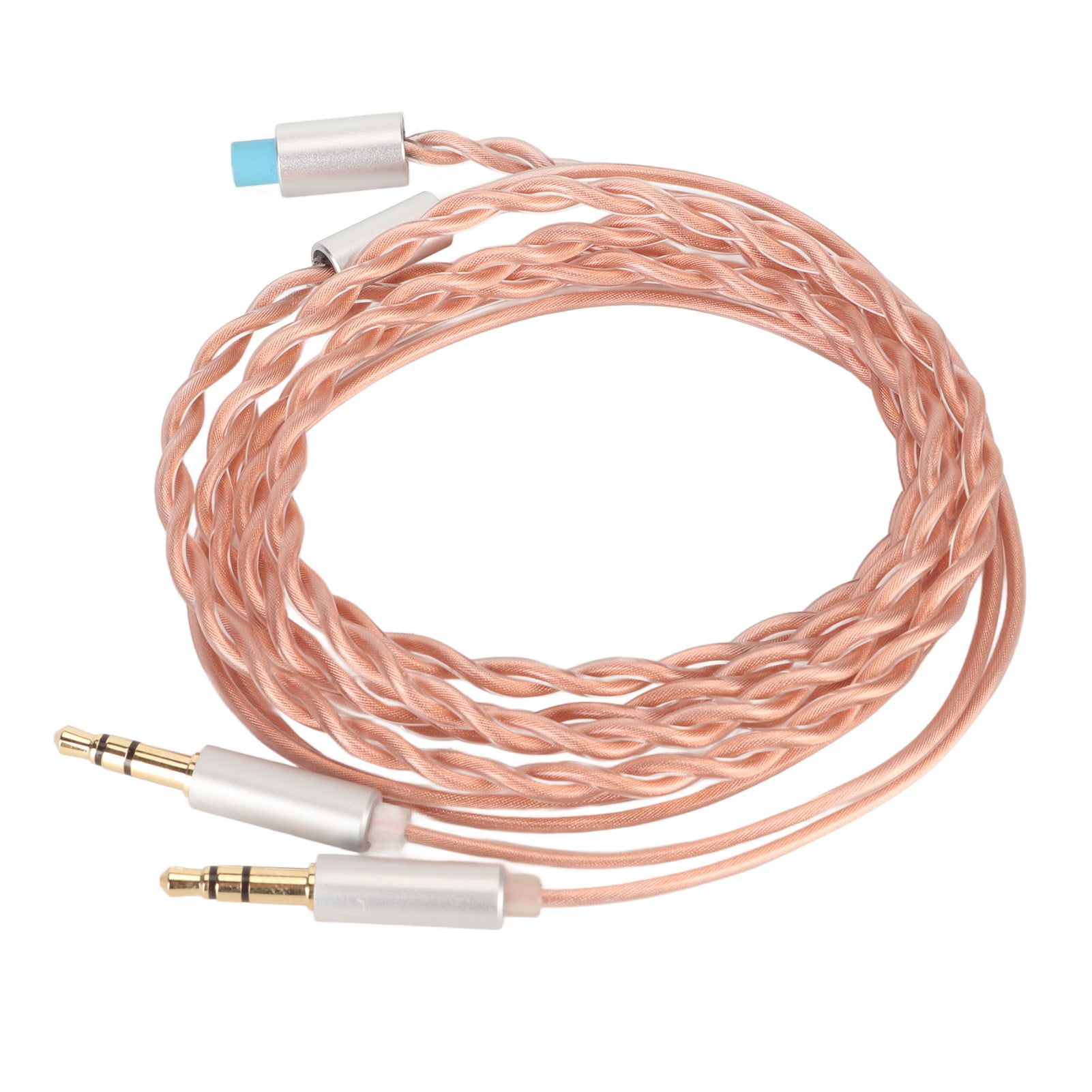 Earphone Upgrade Cable, 3 In 1 Headphone Cable Replacement Dual 3.5mm For D7200 For HE400 For