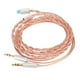 thumbnail image 4 of Cable de actualización de auriculares 3 en 1 6N reemplazo de Cable de auriculares sin pérdidas de cobre y cristal único para HE400 HE400I para Z7M2, 4 of 5