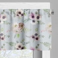 thumbnail image 5 of Ambesonne Anemone Flower Valance & Curtain, Shabby Bridal, 55"x45", Multicolor, 5 of 6
