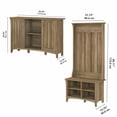 thumbnail image 4 of Bush Furniture Salinas Entryway Storage Set, Reclaimed Pine, 4 of 7