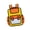 Yellow, variant on Fun Daypack with Paper Designs School Bag Casual Book Bags Backpack for School Trips and Daily Adventures