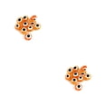 thumbnail image 1 of Jumpingount 100 piezas de cuentas sueltas ovaladas para manualidades, cuentas espaciadoras hechas a mano, varios tamaños, línea de suministro de Naranja diá. 8 mm * 5 mm de espesor 2Conjunto, 1 of 6