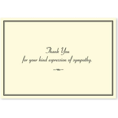 Sympathy Thank You Notes