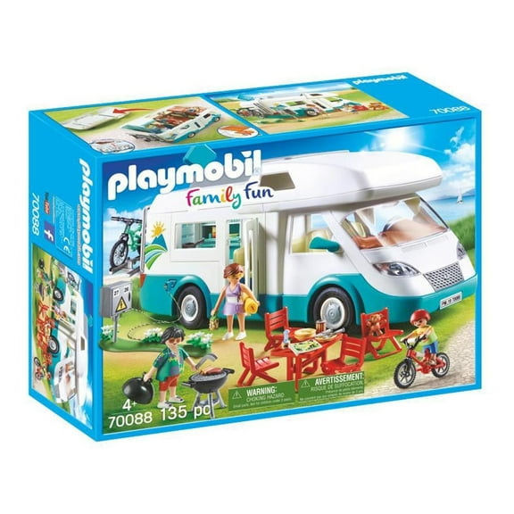 Cámper de Verano Playmobil Family Fun 135 Piezas