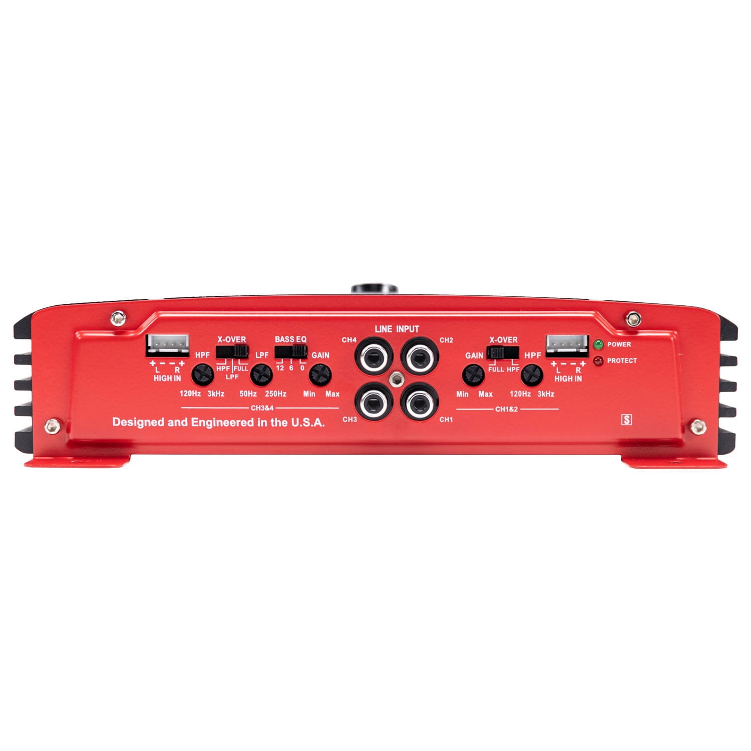 Crunch PX-1025.4 Power X Series 1,000-Watt-Max 4-Channel Class AB Amp
