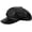Leather-black, variant on Women's Newsboy Cap 8 Panel Visor Beret Bakerboy Cabbie Fiddler Octagonal Winter Hat