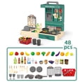 thumbnail image 2 of Juego de cocina Pretend Play yoliyogo, 45 piezas, juguete plegable para niños, 2 of 6