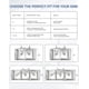 thumbnail image 5 of Grifo de cocina Phivan Commercial, 20 cm, soporte de pared central, cromado, 5 of 8