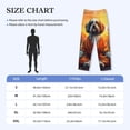 thumbnail image 2 of Salouo Cartoon Puppy Sunset Print Pajama Pants for Men, Lounge Pants Elastic Waistband Casual Men's sleepwear Loungewear Sleep Pajama Pant -XX-Large, 2 of 7