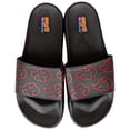 thumbnail image 1 of Naruto Akatsuki Soccer Slides Flip Flop Adult Sandals-Size 9-10, 1 of 3