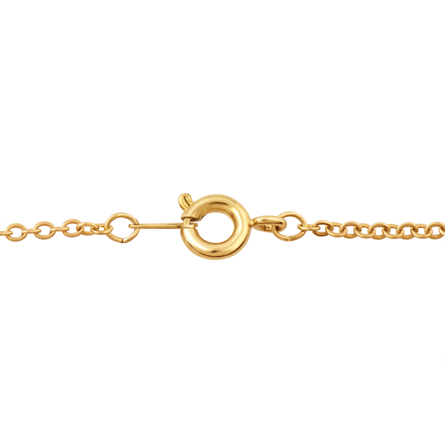 Diamond Accent 14kt Yellow Gold Tone Single Bar Necklace. 18"