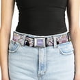 thumbnail image 5 of Cartoon Network Belt, Seatbelt Buckle Belt, Adventure Time Marceline and Princess Bubblegum Collage Pink, 30 to 44 Inches, 5 of 9