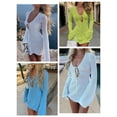 thumbnail image 2 of Traje de baño con cobertura ANRABESS, traje de baño de ganchillo, vestido de playa para mujer, 2 of 7