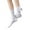 White, variant on WTXUE Socks for Women, Women's Solid Color Stereo Doll Funny Detachable Fashion Middle Tube Socks, Black