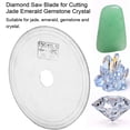 thumbnail image 3 of Hoja de Diamante para Cortar Cristal Esmeralda Jade Fuerte y Eficiente para Piedras preciosas Acero inoxidable, 3 of 7