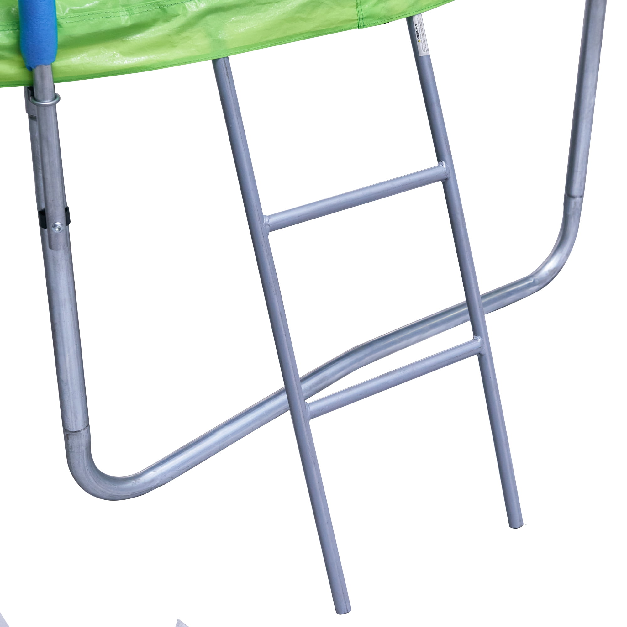 16FT Trampoline with Soccer Goal Net ,Outdoor Trampoline with Basketball Hoop and Ladder,Large Recreational Trampoline for Kids and Adults,Green