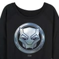 thumbnail image 3 of Marvel Black Panther - Circle Logo - Women's French Terry Pullover Sweatshirt, 3 of 5