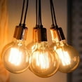 thumbnail image 3 of Vintage Retro Edison Bulb Dimmable G95 60w E27 Decorative Industrial Light Bulbs, 3 of 9