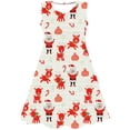 thumbnail image 1 of Niñas Navidad dibujos animados ratón princesa vestido niños disfraz 3D 1-10 años fiesta de cumpleaños Santa Claus vestido ropa infantil 2022 Frock3T Gao Jinjia LED, 1 of 2