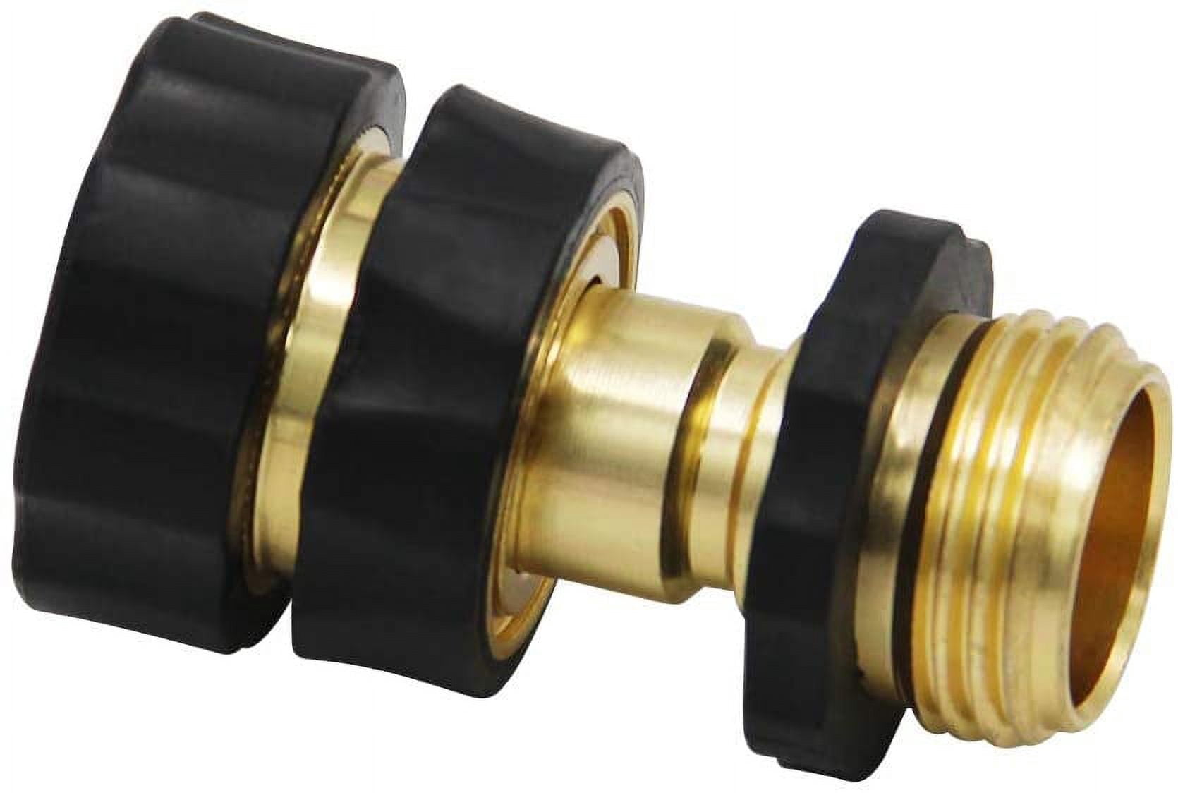 3/4 Inch Garden Hose Fitting Quick Connector Male and Female Set, 4 Set, Garden Hose Adapter, Quick Connect Hose Fittings, Garden Hose Connector, Hose Attachment