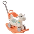 thumbnail image 1 of Rocking Horse VEVOR 4 en 1 para niños pequeños de 1 a 3 años con sonido, 1 of 9