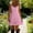 A100_Pink# Dresses, variant on Vetsdori Womens Summer Mini Dresses Casual, Cotton Linen A-Line Slip Dress Tank Sleeveless,V-Neck Pleated Party for Ladies Lightweight