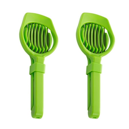 

2Pcs Durable Hawthorn Slicers Rustproof Cherry Tomatoes Slicers Shredder