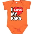 thumbnail image 3 of Inktastic I Love My Papa Boys or Girls Baby Bodysuit, 3 of 5