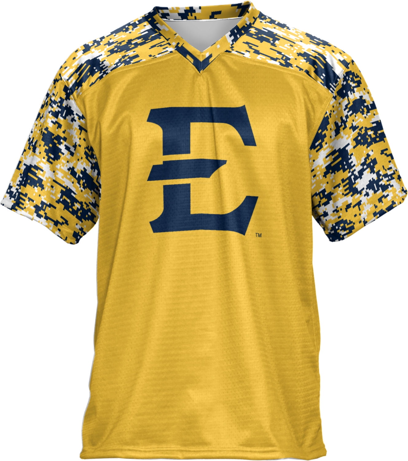 ProSphere Men's ETSU Gold Out University Digital Football Fan Jersey