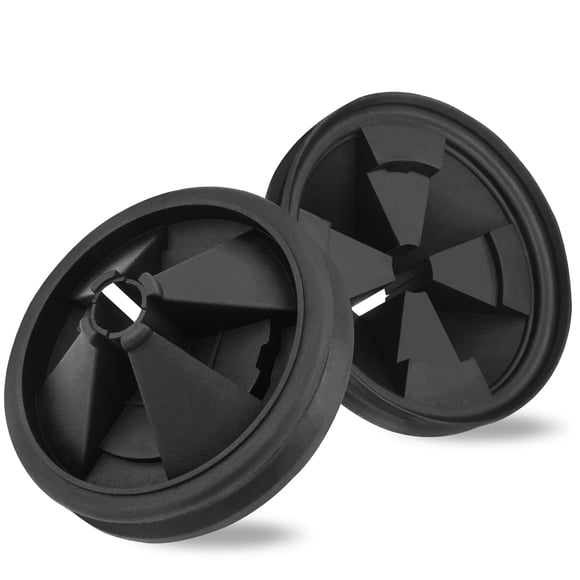 Protector contra salpicaduras para triturador de basura Ullnosoo 8,6 cm EPDM, 2 unidades