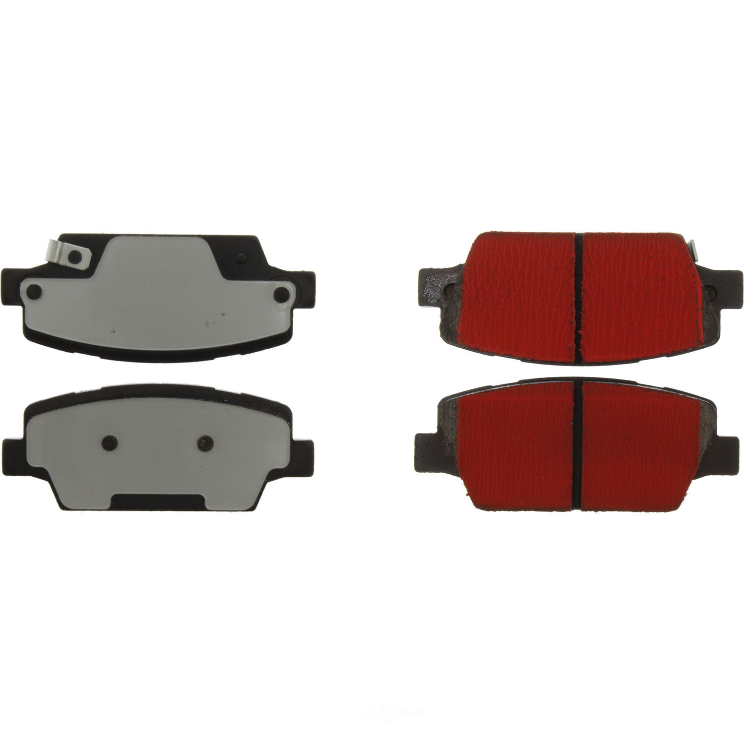 Centric Parts 500.20500 PQ PRO Disc Brake Pads with Hardware, multi-layer mechanically-attached