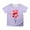 Purple, variant on Hiijoy Toddler Girls Valentine's Day T Shirt Short Sleeve Graphic T-Shirt, Sizes 3-13