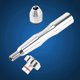 thumbnail image 5 of Silver Color 0.3mm-3.6mm Grasp Range Chuck Hand Twist Drill With 25HHS Drill Bits Wood Drilling, 5 of 5