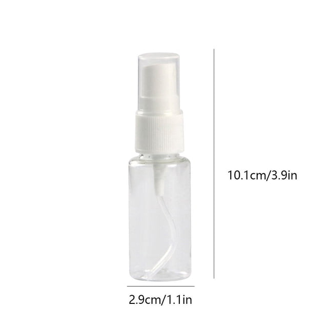 Spray Bottle Transparent Plastic Cosmetic Sprayer Portable Storage Spraying Cosmetic Sprayer Plastic Container, 30ml