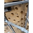 thumbnail image 4 of 60 inch Rhino Resin Round Folding Table w/Umbrella Hole - Tan, 4 of 5