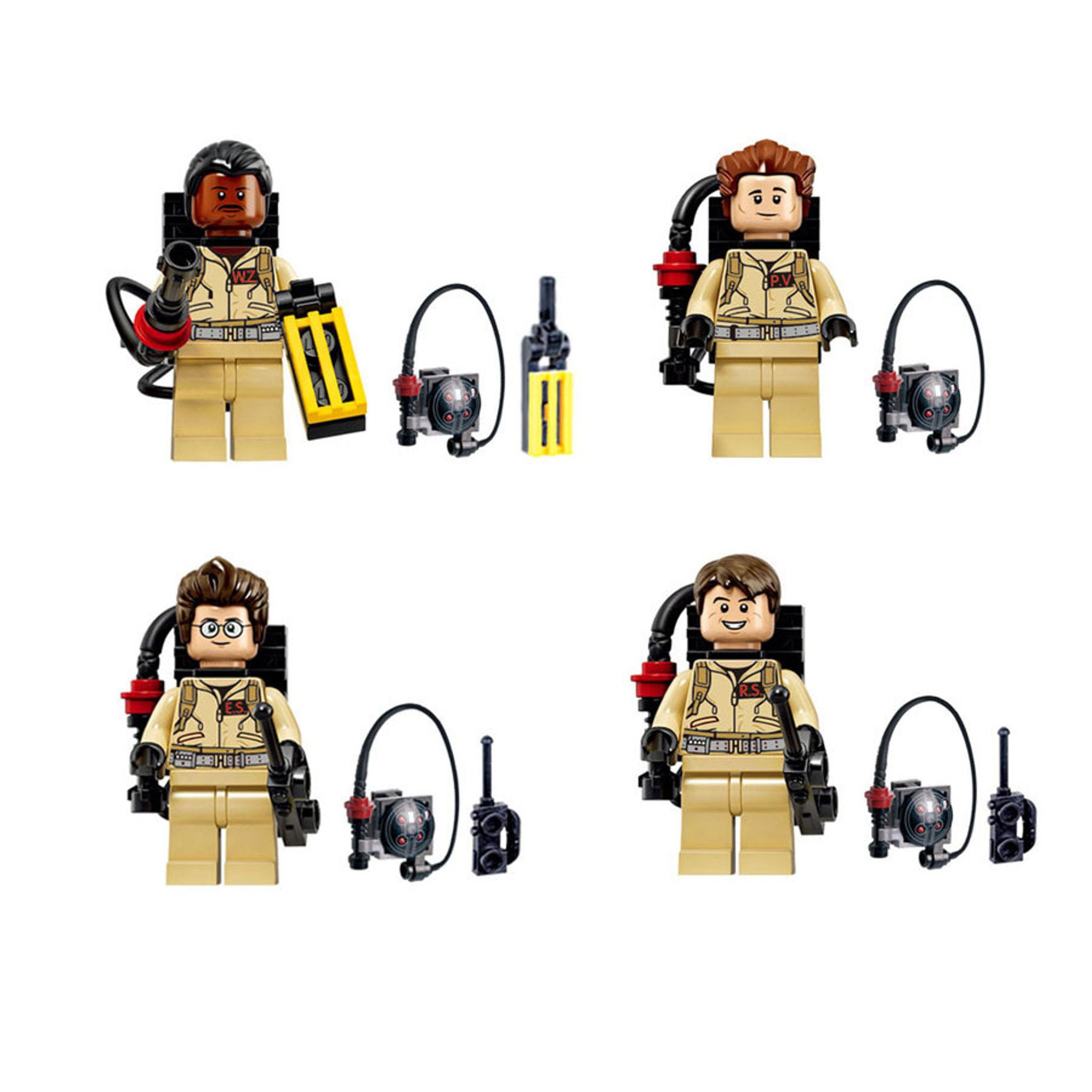 4 Stk Ghost Busters Mini Figures Ghostbusters Building Blocks Toys Gift Fit lego 