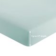 thumbnail image 2 of Marina Decoration 600 Thread Count Ultra Soft Deep Pocket Hotel Standard Solid Bedding Long Staple Percale Cotton All Season Sheet Set with Pillowcase, 2 of 7