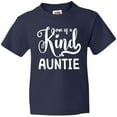 thumbnail image 3 of Inktastic Gift for Aunts | One of a Kind Auntie (white) Youth T-Shirt, 3 of 5