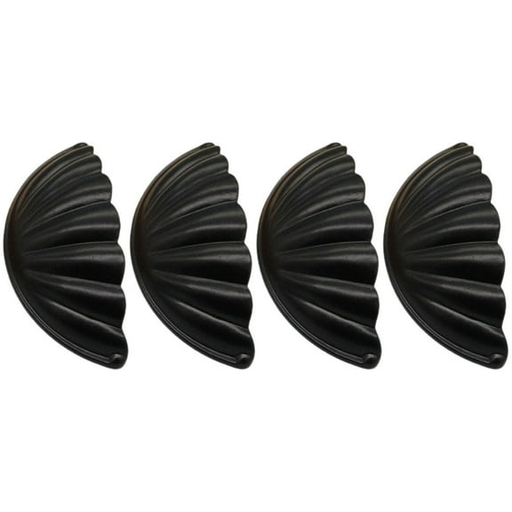 WORGEOUS 4 Pcs Dresser Handles Knobs Vintage Shell Beautiful
