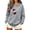 Y365-Gray, variant on Ichuanyi Women's Crewneck Long Sleeve Christmas Graphic Sweatshirt Cute Christmas Print Casual Pullover Top