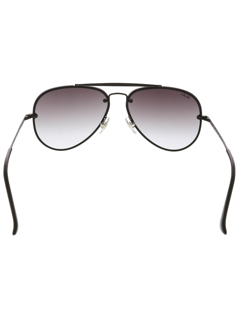 Ray-Ban Blaze Aviator RB3584N-153/11-61 Black Stainless  display picture 3