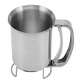 thumbnail image 3 of YAHHU Handheld Stainless Steel Pancake Batter Dispenser, Precision Pourer for Baking Cupcakes, Waffles, and Muffins (4.1 in / 10.5 cm x 6.4 in / 16.2 cm), 3 of 9
