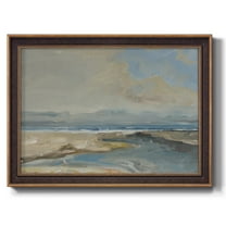Lincoln Beach Premium Framed Canvas- Ready to Hang