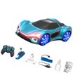thumbnail image 4 of Coche de carreras deportivo con acrobacias RC, coche de carreras con doble efecto de rociado, coche de juguete RC para aficionados, vehículo clásico C azul, 4 of 9