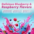 thumbnail image 5 of Dental Floss Picks 300 Count Adults Kids Dental Floss Picks Blueberry Raspberry Flavor Toothpick Flosser, 5 of 6