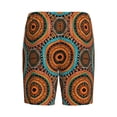 thumbnail image 7 of Daiia African Tribal Style Mens Woven Stretch Pajama Short,Short Pajama Pants-Medium, 7 of 7