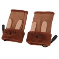thumbnail image 2 of Guantes Sin Dedos De Calefacción, Guantes Calentadores USB Portátiles De Vellón Suave Para Ciclismo, 2 of 8