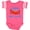 Football Pink and White, variant on Inktastic Crabby but Cute Boys or Girls Baby Bodysuit
