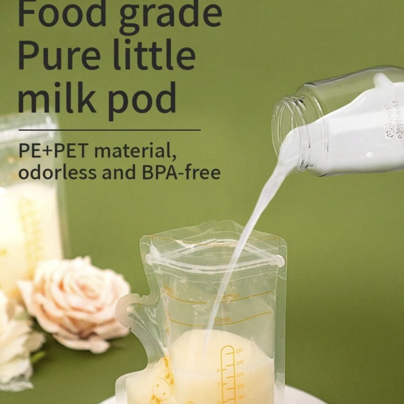 Worldofkikka Breastmilk Storage Bag 30 pcs 8oz